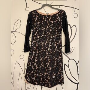 Vince Camuto size 2 Black Lace Dress